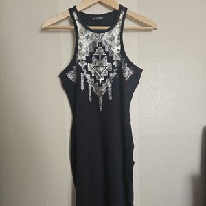 Express Midi Bodycon Sequined Dress